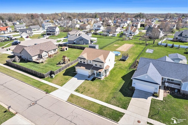 809 Sarah Ln, Milan, MI 48160 - bird's eye view featuring a residential view