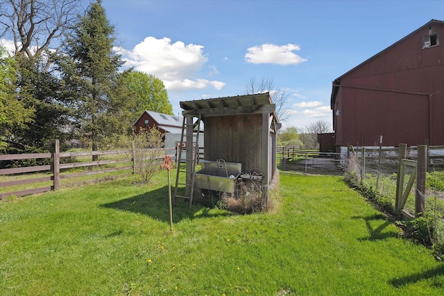 view of outbuilding featuring an outbuilding