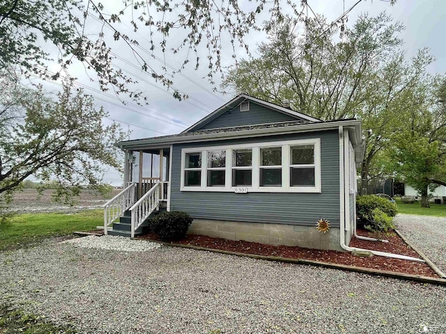 view of front of house