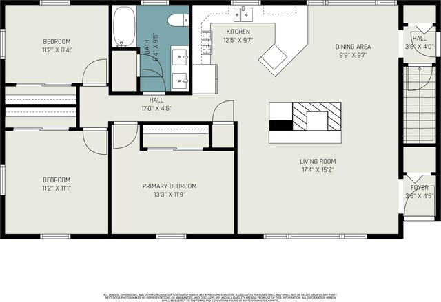 2737 Patricia Dr, Muskegon, MI 49445 - view of room layout