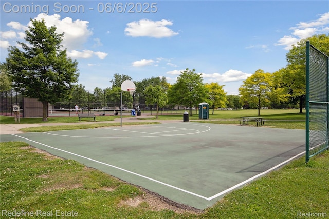 42127 Addison Ave, Canton, MI 48187 - view of sport court featuring community basketball court