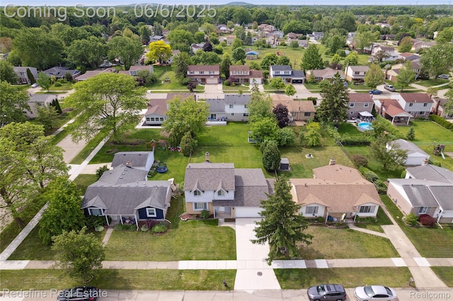 42127 Addison Ave, Canton, MI 48187 - aerial perspective of suburban area