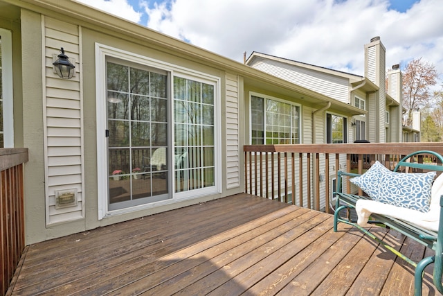 view of deck