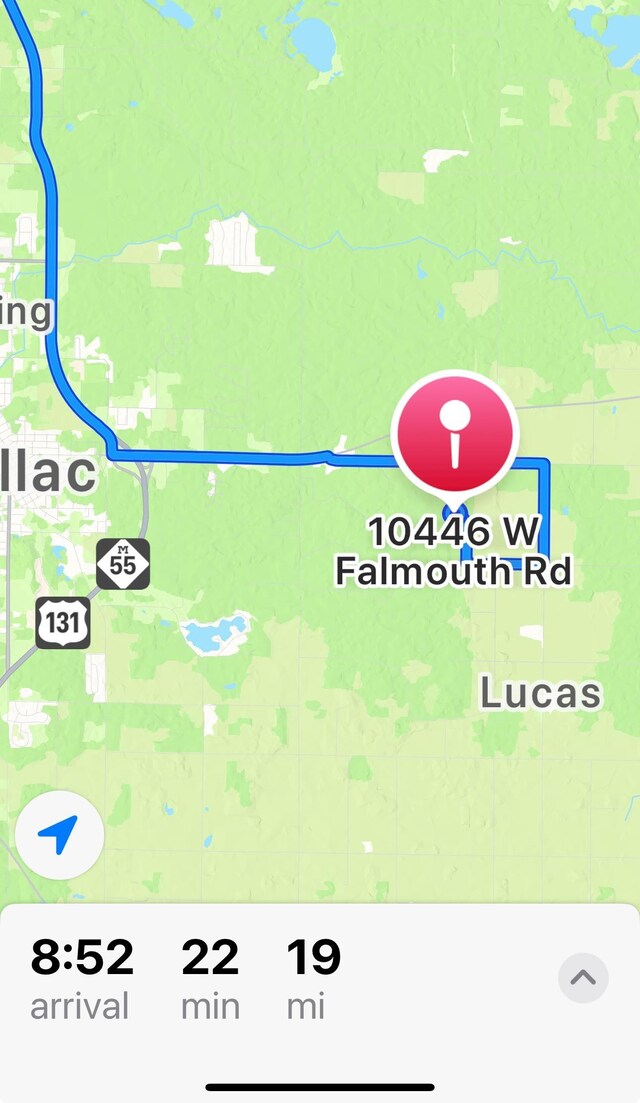 10446 W Falmouth Rd, Mcbain, MI 49657