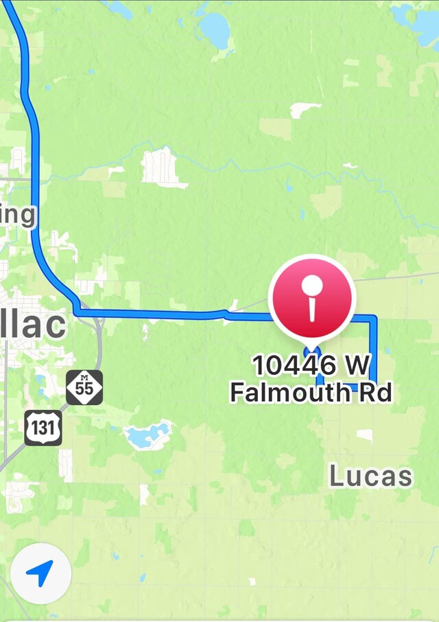 10446 W Falmouth Rd, Mcbain, MI 49657
