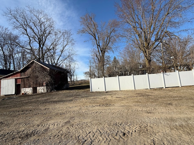 4131 Wellman Line Rd, Brown City, MI 48416 - view of yard featuring a barn and an outbuilding