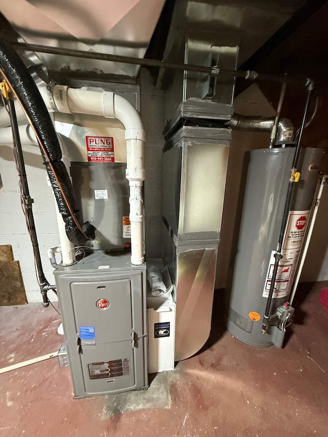15183 Yale Rd, Lynn, MI 48097 - utilities featuring water heater