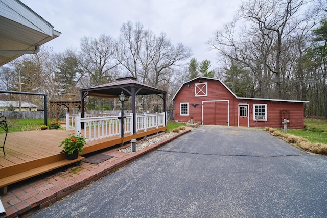 exterior space with driveway
