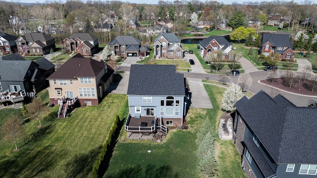 5312 Vineyard St, Commerce Twp, MI 48382 - aerial overview of property's location with nearby suburban area