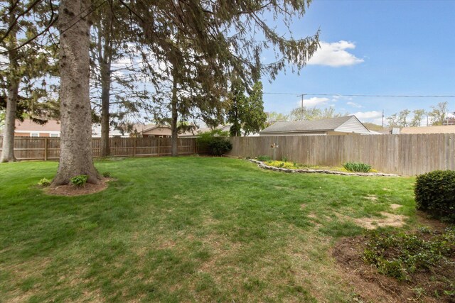 6572 Larme Ave, Allen Park, MI 48101 - view of yard with a fenced backyard