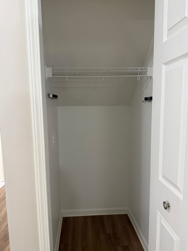view of closet