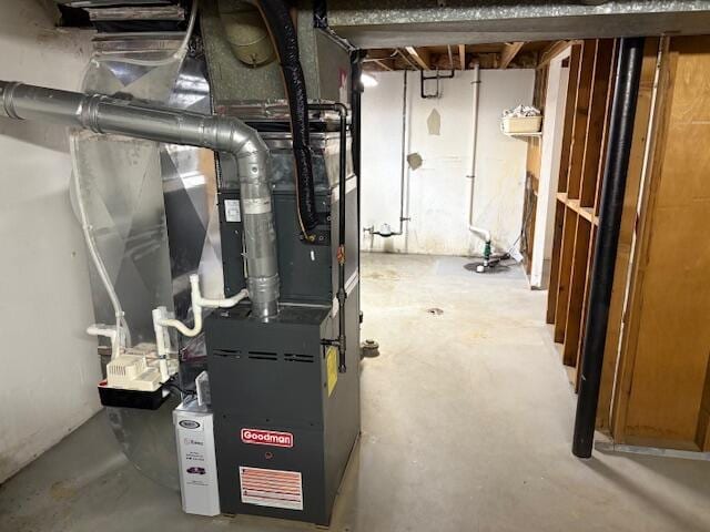 view of utility room