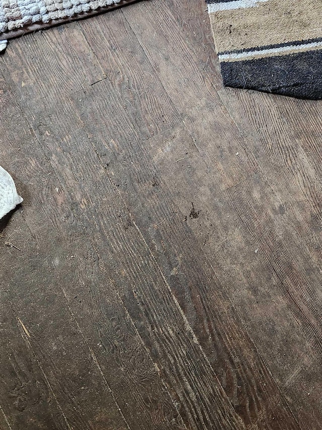 detailed view of wood finished floors