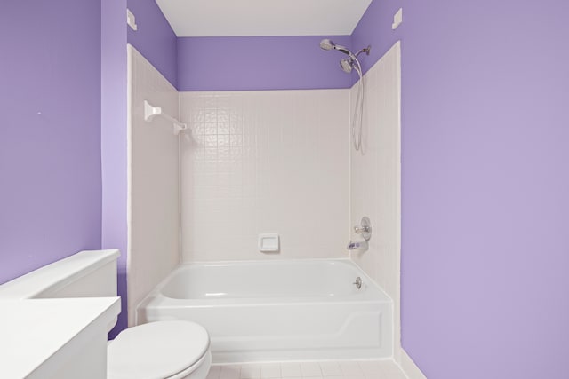 29513 Sierra Pointe Cir, Farmington Hills, MI 48331 - full bathroom featuring toilet, vanity, shower / bathtub combination, and tile patterned flooring