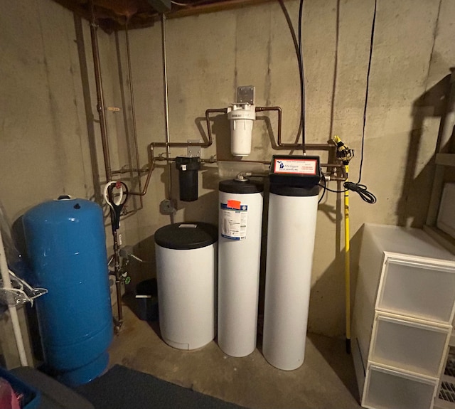 view of utility room