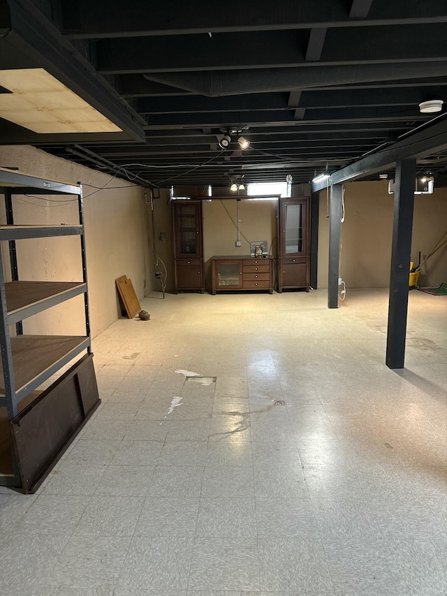 31534 Stricker Dr, Warren, MI 48088 - basement featuring tile patterned floors