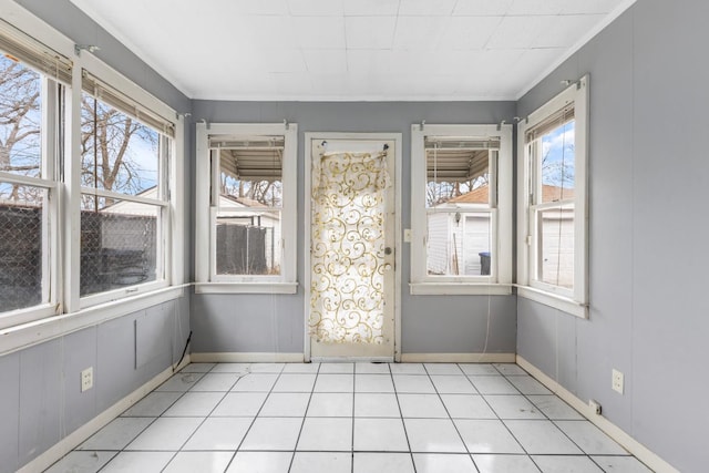 16760 Greenview Ave, Detroit, MI 48219 - unfurnished sunroom featuring a wealth of natural light