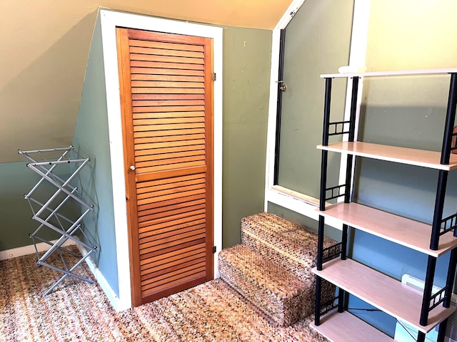 view of stairway