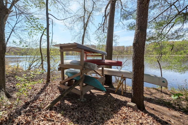 12324 Cranes Ave, Richland, MI 49083 - exterior space featuring a water view