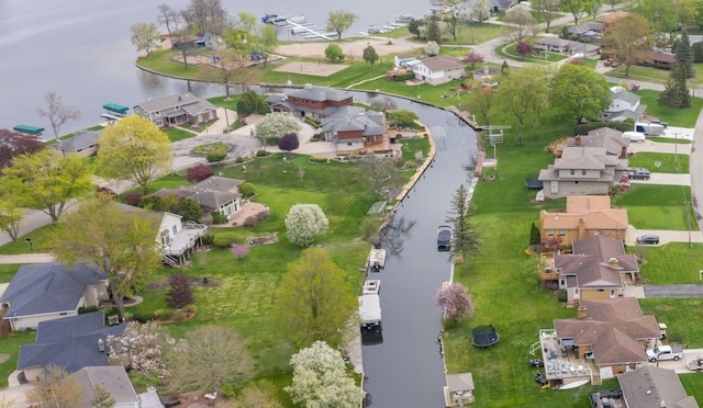 3928 Embarcadero St, Waterford, MI 48329 - aerial overview of property's location with nearby suburban area and a nearby body of water