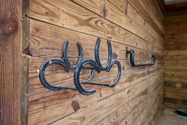 3101 Delano Rd, Oxford, MI 48371 - room details featuring wooden walls