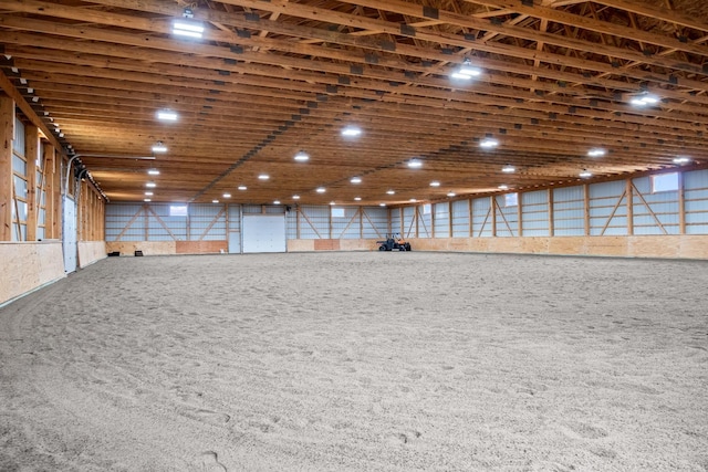 3101 Delano Rd, Oxford, MI 48371 - view of indoor riding arena