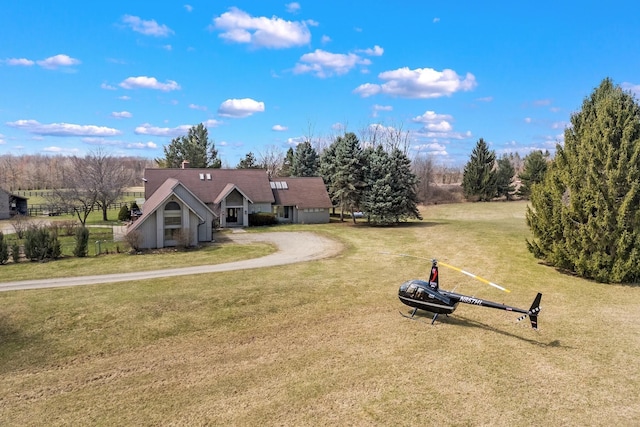 3101 Delano Rd, Oxford, MI 48371 - view of front facade featuring a front lawn