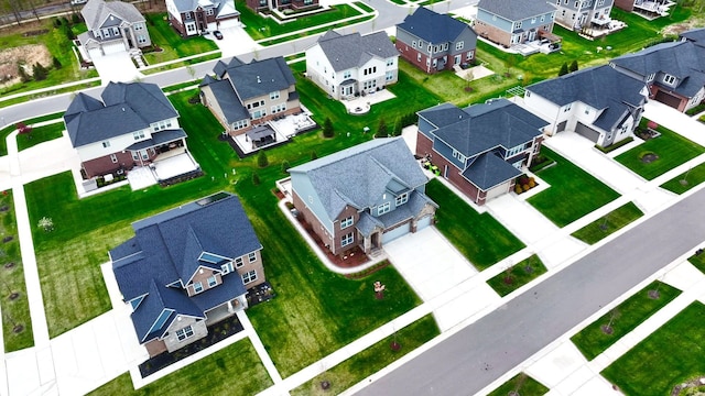 43547 Bolingbrooke Ln, Novi, MI 48377 - aerial perspective of suburban area