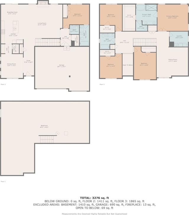43547 Bolingbrooke Ln, Novi, MI 48377 - property floor plan