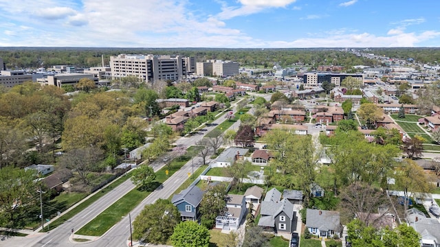 drone / aerial view