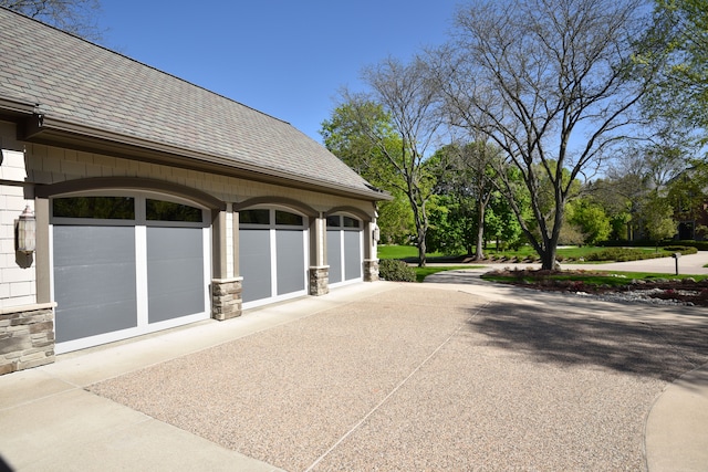 1256 Lenhill Ct, Bloomfield Hills, MI 48304 - exterior space with driveway
