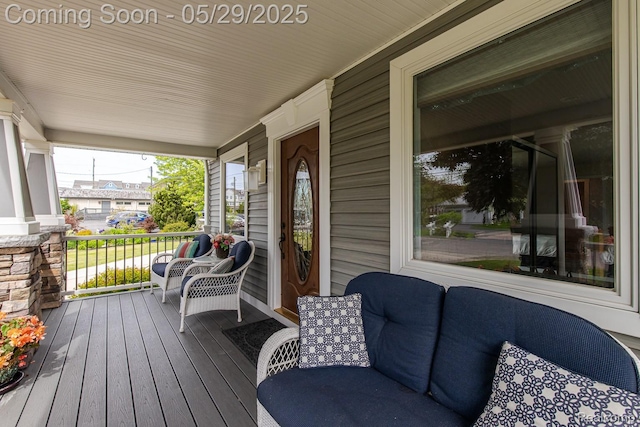61 Cutting Dr, Troy, MI 48085 - view of wooden porch