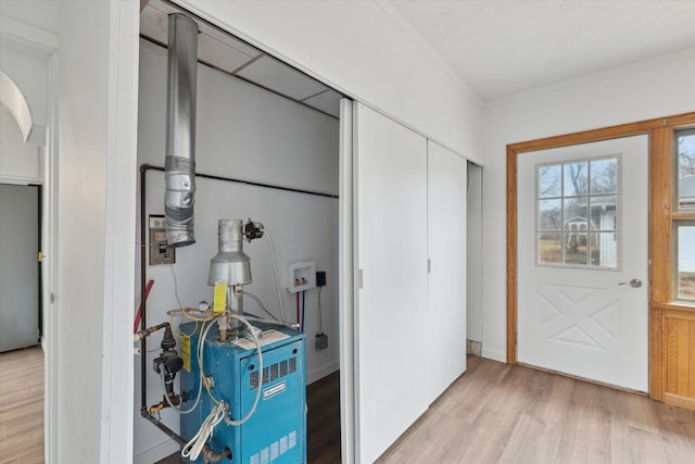 utilities with a heating unit