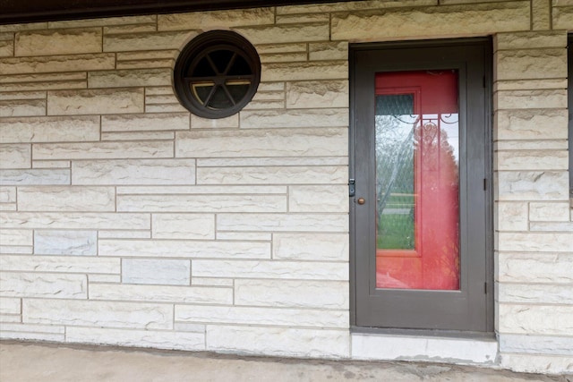 view of entrance to property