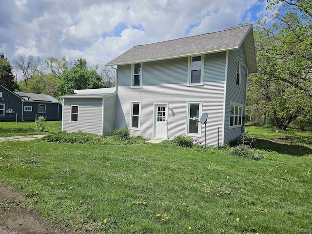 4084 Seneca St, Weston, MI 49289 - view of front of house with a front yard