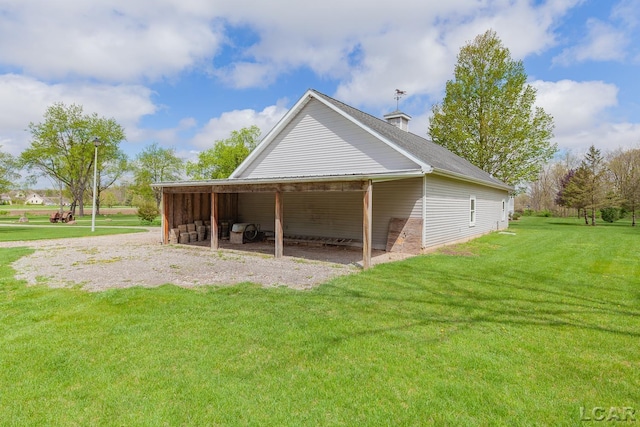 5225 Bent Oak Hwy, Adrian, MI 49221 - exterior space with a carport