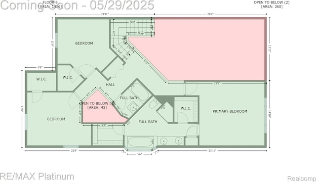 841 Hurley Dr, Howell, MI 48843 - property floor plan