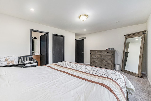16511 Trailway Dr, Macomb, MI 48042 - bedroom featuring carpet floors, baseboards, and recessed lighting