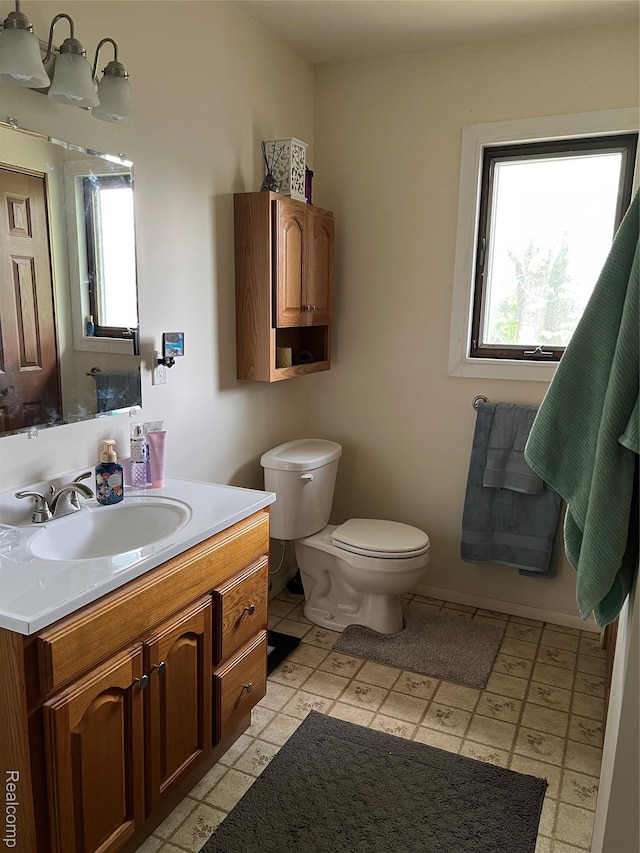 4564 Wildwood Rd, Alger, MI 48610 - half bath featuring toilet and vanity