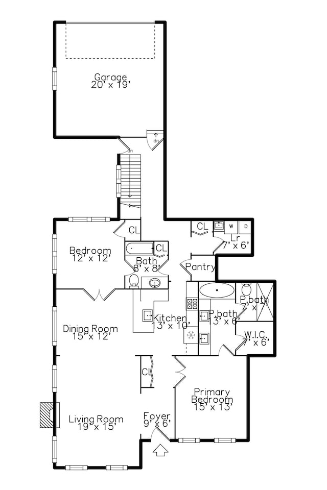 438 Filmore St, Canton, MI 48188 - floor plan