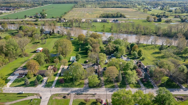 2847 N Custer Rd, Monroe, MI 48162 - view of property location with a large body of water and rural landscape