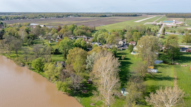 2847 N Custer Rd, Monroe, MI 48162 - aerial view of sparsely populated area featuring a large body of water