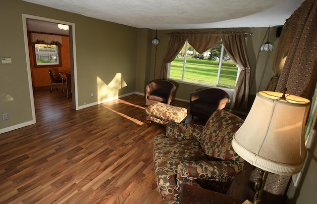 56193 Murray St, Mattawan, MI 49071 - sitting room with wood finished floors and baseboards