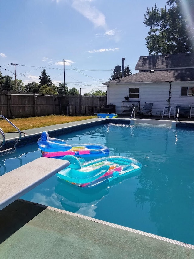 56193 Murray St, Mattawan, MI 49071 - view of pool with fence