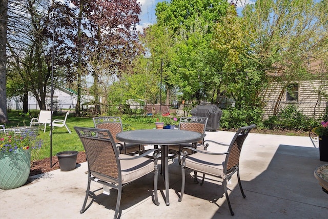 11389 Gold Arbor Rd, Plymouth, MI 48170 - view of patio featuring outdoor dining space