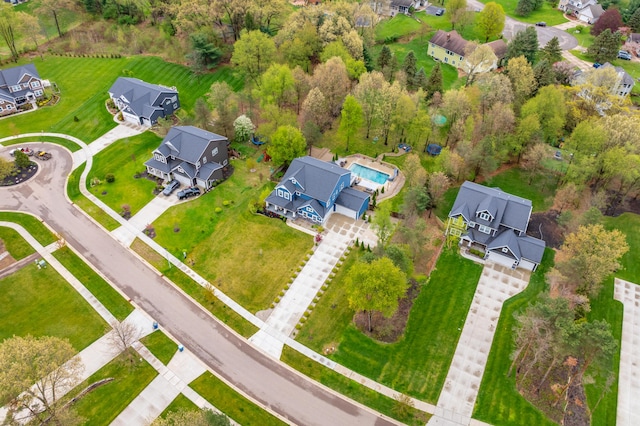 5849 Gavin Ln, Kalamazoo, MI 49009 - birds eye view of property featuring a residential view