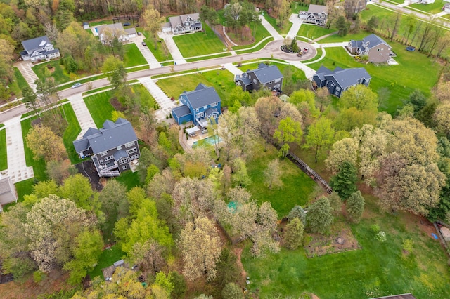 5849 Gavin Ln, Kalamazoo, MI 49009 - birds eye view of property featuring a residential view