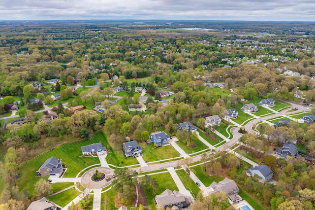 5849 Gavin Ln, Kalamazoo, MI 49009 - aerial view with a residential view