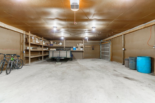 4217 Phillips Rd, Metamora, MI 48455 - garage with a garage door opener
