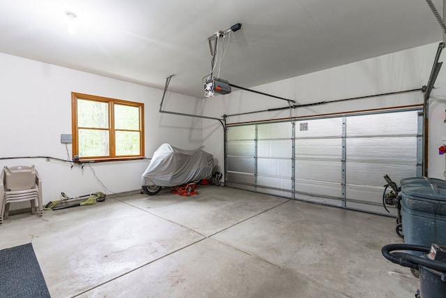 4217 Phillips Rd, Metamora, MI 48455 - garage with a garage door opener